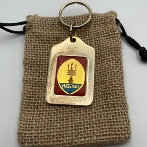 Vintage Maserati Keychain